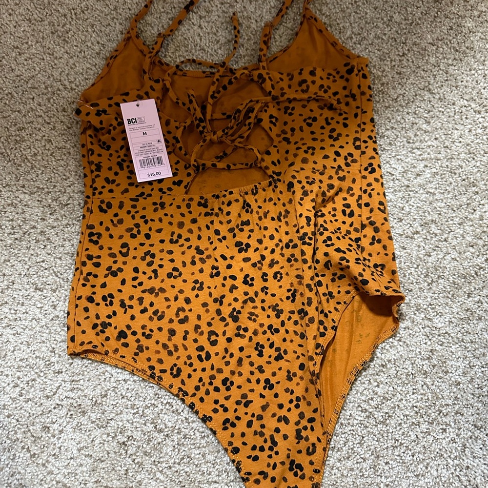 Cheetah bodysuit